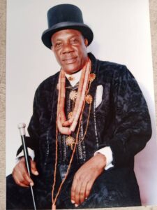 Wari-Alabo Vincent Papanye Brown. Head of Papanye Burusu