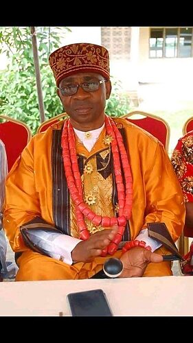 Wari Alabo Iriagha Christopher Brown. Head of Goni Burusu