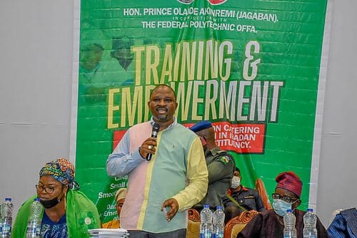 take advantage of gained skills for self advancement lawmaker admonishes training beneficiaries