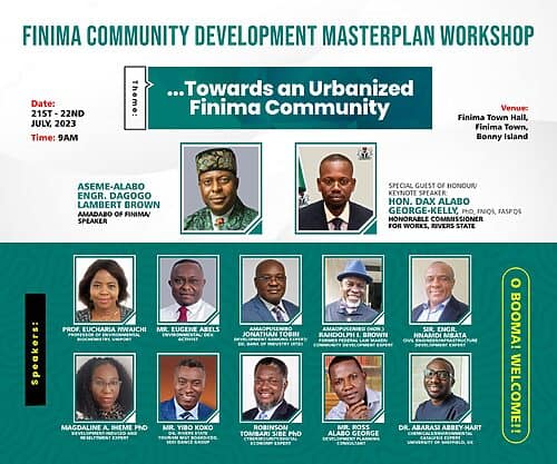 Finima Development Master Plan Workshop 21-22 of July 2023