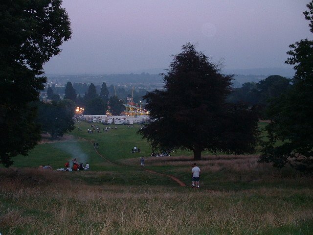 Evening at Ashton Court