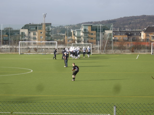 An all-weather pitch at Meggetland Sports Centre